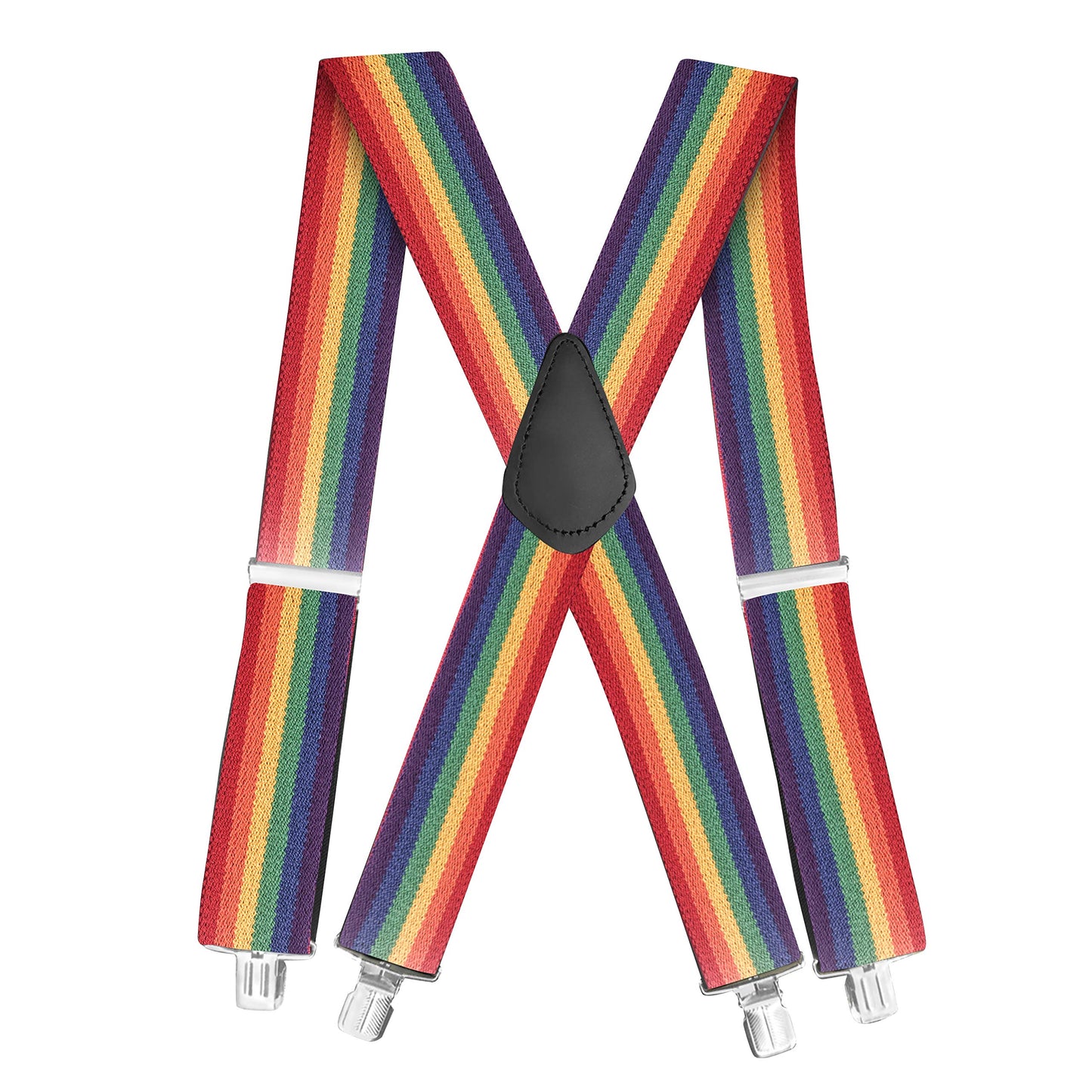 Rainbow / Striped Suspenders