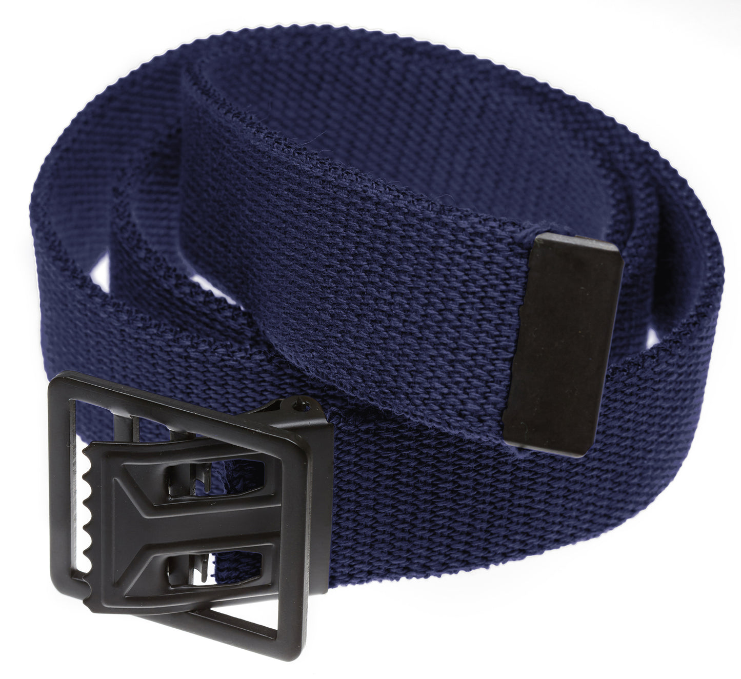 Military Grade Web Belt with Black Open Face Buckle- 4 Colors!